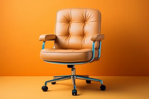 صندلی اداری ساده با طراحی کاربردی و راحت